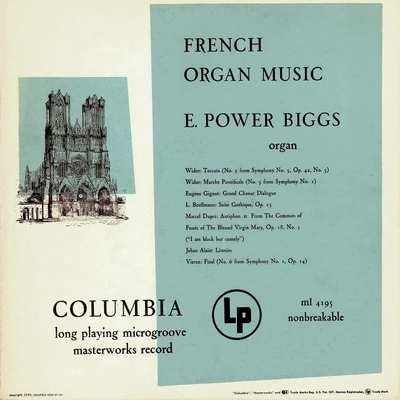 Zoltan RosnaiColumbia Chamber SymphonyE. Power Biggs French Organ Music