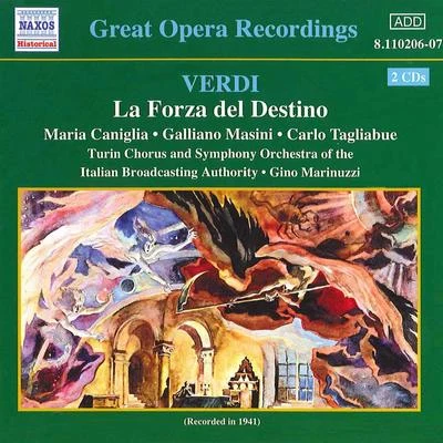 Gino Marinuzzi VERDI: Forza del Destino (La) (Tagliabue, Caniglia) (1941)