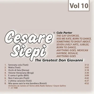 Cesare Siepi Cesare Siepi - The Greatest Don Giovanni, Vol. 10