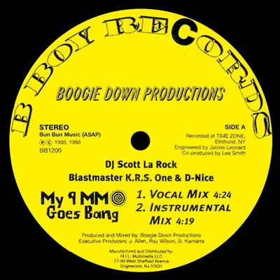 My 9mm Goes BangCriminal Minded 專輯 Boogie Down Productions