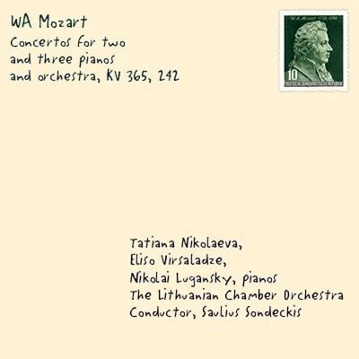 Mozart: Concertos for 2 & 3 Pianos & Orchestra 专辑 Saulius Sondeckis/Domenico Scarlatti/Benedetto Marcello/Johann Sebastian Bach/Georg Philipp Telemann