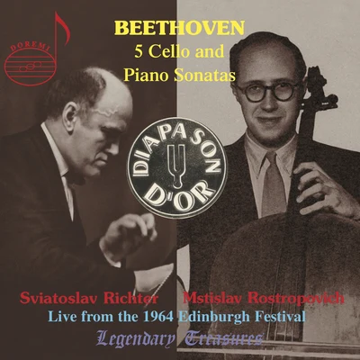 Beethoven: 5 Cello Sonatas Live (Edinburgh Festival, 1964) 专辑 Mstislav Rostropovich