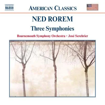 ROREM, N.: Symphonies Nos. 1-3 (Bournemouth Symphony, Serebrier) 專輯 Orquesta Sinfónica Nacional de Costa Rica/José Serebrier