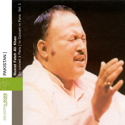 Nusrat Fateh Ali Khan Live In Paris, Vol. 1 (Pakistan) 專輯 Nusrat Fateh Ali Khan