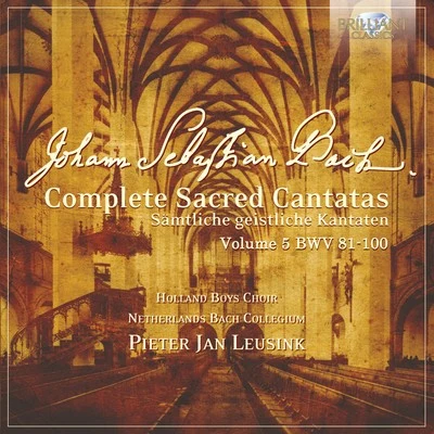 J.S. Bach: Complete Sacred Cantatas Vol. 05, BWV 81-100 專輯 Nico Van Der Meel