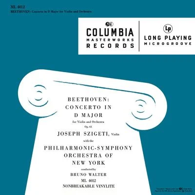 Beethoven: Violin Concerto, Op. 61 專輯 Joseph Szigeti