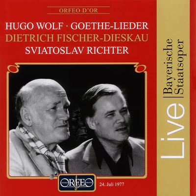 Dietrich Fischer-Dieskau WOLF, H.: Gedichte von J.W. v. Goethe (excerpts) (Fischer-Dieskau, S. Richter)