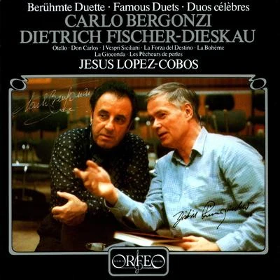 Carlo BergonziUgo TramaOrchestre De La Société Des Concerts Du ConservatoireGeorges PretreTito Gobbi, Maria Callas, Ugo Trama, Carlo Bergonzi, Orchestre de la Société des Concerts du Conservatoire, Georges PrêtreMaria CallasTito Gobbi Opera Duets: Bergonzi, CarloFischer-Dieskau, Dietrich - VERDI, G.PONCHIELLI, A.BIZET, G.PUCCINI, G.