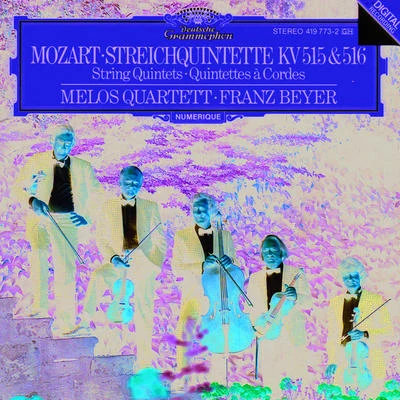 String Quintet No.3 in G minor, K.516 專輯 Melos Quartet