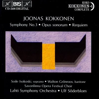 KOKKONEN, J.: Complete Kokkonen Edition, Vol. 4 专辑 Lahti Symphony Orchestra/Dima Slobodeniouk/Jaan Ots/Colin Currie