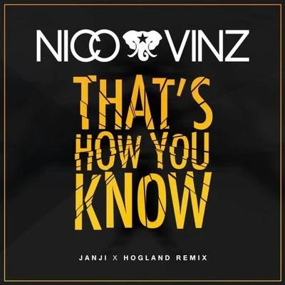 Thats How You Know (JanjiHogland Remix) 專輯 Janji