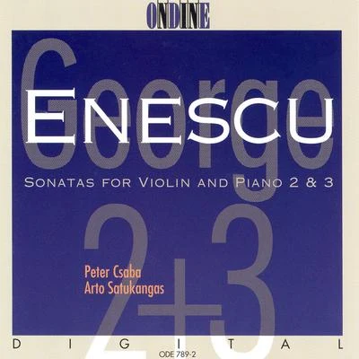 Enescu: Violin Sonatas Nos. 2 and 3 專輯 Ralf Gothóni/Peter Csaba/Frans Helmerson