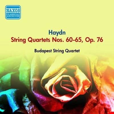 HAYDN, J.: String Quartets Nos. 60-65, Op. 76 (Budapest String Quartet) (1954) 專輯 Nadia Reisenberg/Budapest String Quartet/New York Philharmonic/Sir John Barbirolli/Béla Bartók