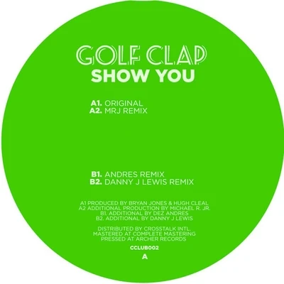 Show You 專輯 Golf Clap/Dillon Nathaniel