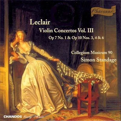 LECLAIR: Violin Concertos, Vol. 3 專輯 Simon Standage