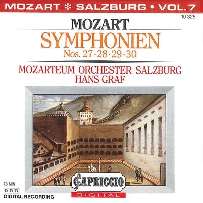 MOZART, W.A.: Symphonies, Vol.7 (Salzburg Mozarteum Orchestra, Graf) - Nos. 27, 28, 29, 30 專輯 Nathan Berg/Marc Molomot/Robert McPherson/Gordon Gietz/Calvin Griffin