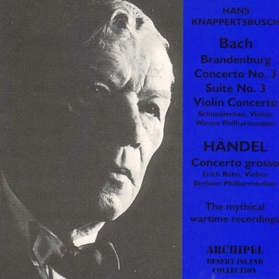 Bach : Brandenburg Concerto No. 3 Suite No. 3, Violin Concerto - Händel: Concerto Grosso - Pfitzner: Palestrina 專輯 Vienna Philharmonic Orchestra/Dmitri Mitropoulos