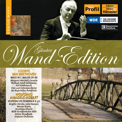 BEETHOVEN: Mass in C MajorMOZART, W.A.: Vesperae solennes de Dominica (Wand Edition, Vol. 14) 專輯 Sinfonieorchester des Norddeutschen Rundfunks/Gunter Wand/Gerd Berg/Ulf Thomson/Christian Zacharias