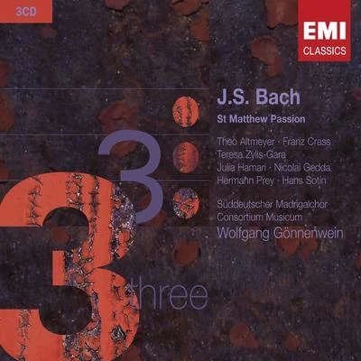 Bach: St. Matthew Passion 專輯 Alfred Sommer and Dieter Goldmann/Consortium Musicum/The Fine Arts Quartet