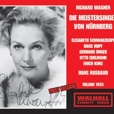 WAGNER, R.: Meistersinger von Nürnberg (Die) [Opera] (Edelmann, Schwarzkopf, RAI Chorus and Symphony, Rosbaud) (1955) 專輯 Hans Rosbaud/WDR Sinfonieorchester Köln