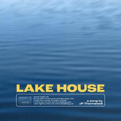 Lake House 專輯 JP Thornewell/Percy Bluu