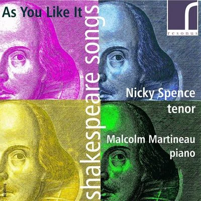 As You Like It: Shakespeare Songs 專輯 Nicky Spence/Claire Booth/Jeremy Huw Williams/Alun Hoddinott