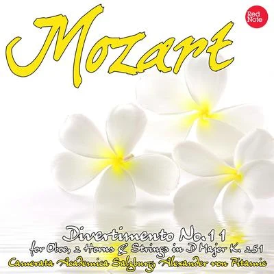 Mozart: Divertimento No.11 for Oboe, 2 Horns & Strings in D Major K. 251 專輯 Camerata Academica Salzburg/Hans Reinartz