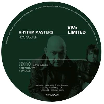 Roc Soc EP 专辑 Rhythm Masters/The Juan Maclean/Terrence Parker/M.ono/Danny Clark