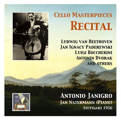 Antonio Janigro CELLO MASTERPIECES - Antonio Janigro (1956)