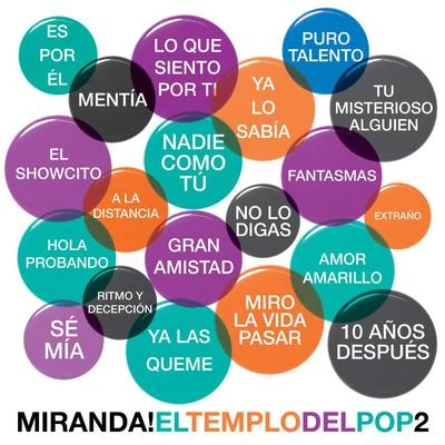 El Templo del Pop, Vol. 2 专辑 Miranda!