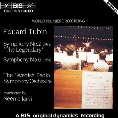 TUBIN: Symphony No. 2Symphony No. 6 專輯 Swedish Radio Symphony Orchestra/Manfred Honeck/Gunter Missenhardt/Juliane Banse/Walter Braunfels