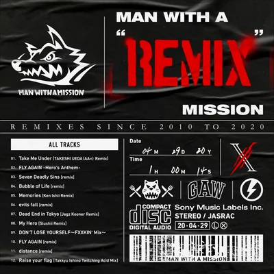 MAN WITH A MISSION MAN WITH A "REMIX" MISSION