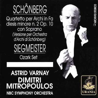 Schönberg: String Quartet No. 2 專輯 Ernest Macmillan/Dimitri Mitropoulos/Concertgebouw Orchestra/Glenn Gould/Toronto Symphony Orchestra