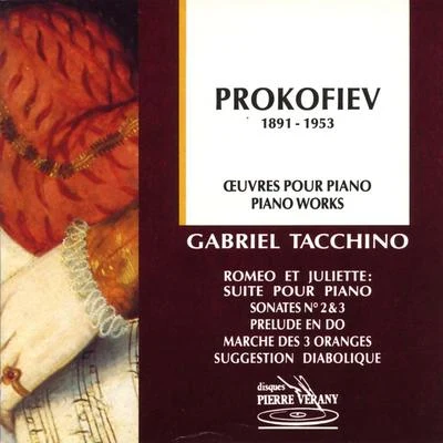 Prokofiev - Œuvres pour piano 專輯 Gabriel Tacchino