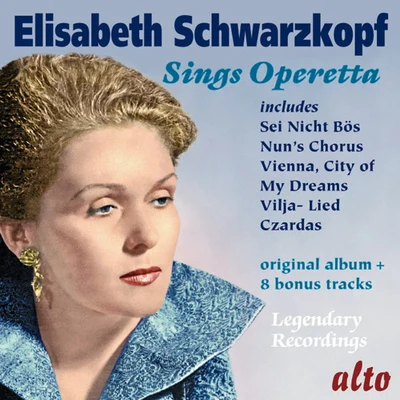 Operetta Arias (Soprano): Schwarzkopf, Elisabeth - HEUBERGER, R.ZELLER, C.LEHAR, F. (Elizabeth Schwarzkopf Sings Operetta) (1955) 專輯 Elisabeth Schwarzkopf