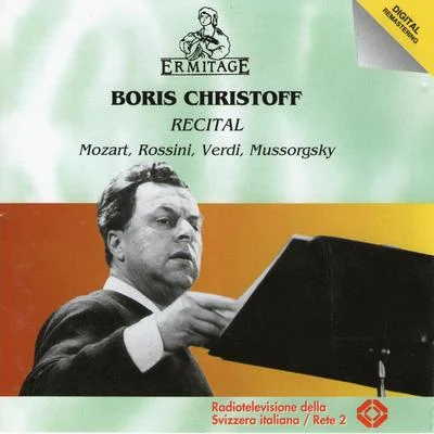 Boris Christoff Recital 專輯 Eugenia Zareska/Andre Bielecki/Issay Dobrowen/Boris Christoff/Nicolai Gedda