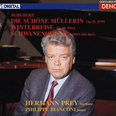 シューベルト：三大歌曲集 專輯 Hermann Prey/Helmut Deutsch