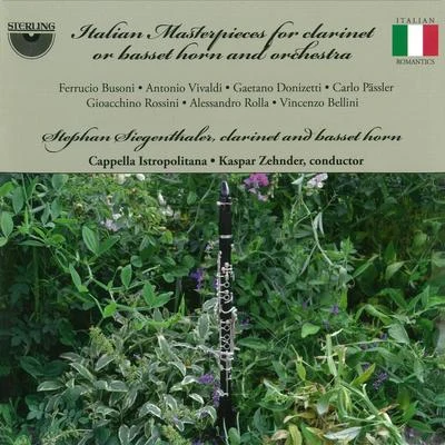 Italian Masterpieces for Clarinet or Basset Horn and Orchestra 專輯 Ferruccio Busoni/Johann Sebastian Bach/Pietro Spada