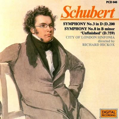 Schubert: Symphony Nos. 3 & 8 專輯 Scottish Philharmonic Singers/City Of London Sinfonia/Francis Jackson/Scottish Chamber Orchestra/The London Symphony Orchestra