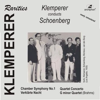 SCHOENBERG, A.: Orchestral Music (Concertgebouw Orchestra, Klemperer) (1938-1969) 專輯 Aase Nordmo Lovberg/Otto Klemperer/Wilhelm Pitz/Hans Hotter/PHILHARMONIA ORCHESTRA