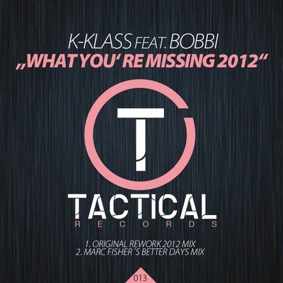 What Youre Missing 2012 專輯 K-Klass