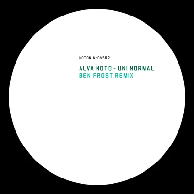 Uni Normal (Ben Frost Remix) 专辑 alva noto/坂本龍一