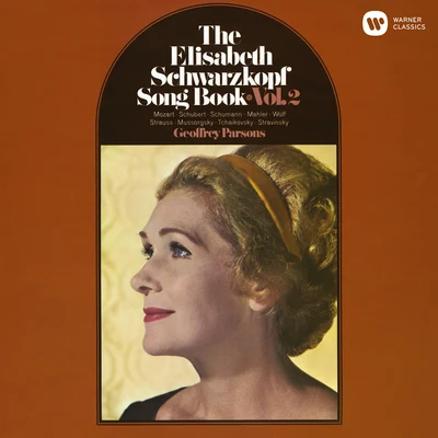 Geoffrey Parsons The Elisabeth Schwarzkopf Song Book, Vol. 2