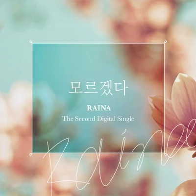 Raina The 2nd Digital Single `모르겠다` 專輯 DayDay/Raina/禹泰雲/Jakop