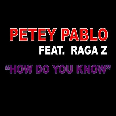 How Do You Know (feat. Raga Z) 專輯 Petey Pablo