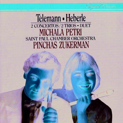 Michala PetriAntonio VivaldiGeorge Malcolm Telemann: Concerto in A Minor, Duet in C Major, Trio Sonatas - Heberle: Recorder Concerto in G Major