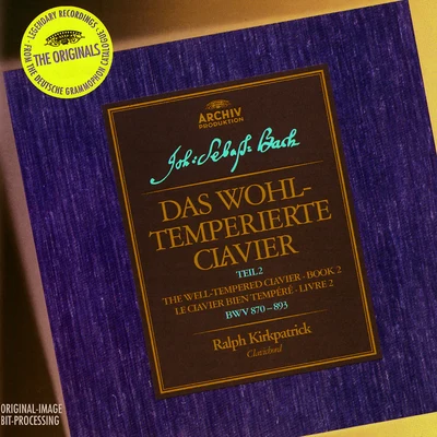 Ralph KirkpatrickJennie Tourel Prelude and Fugue in B minor (WTK, Book II, No.24), BWV 893