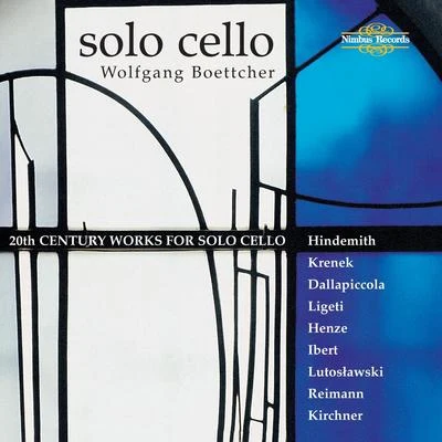 Wolfgang BoettcherWitold Lutoslawski 20th Century Works for Solo Cello