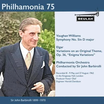 Sir John Barbirolli Philharmonia 75 Sir John Barbirolli