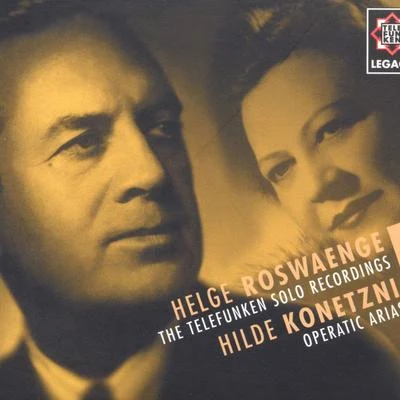 Roswaenge & Konetzni - Telefunken Legacy 專輯 Helge Roswaenge